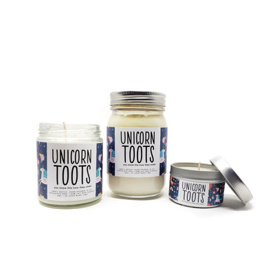 Unicorn Toots Candle - 8oz