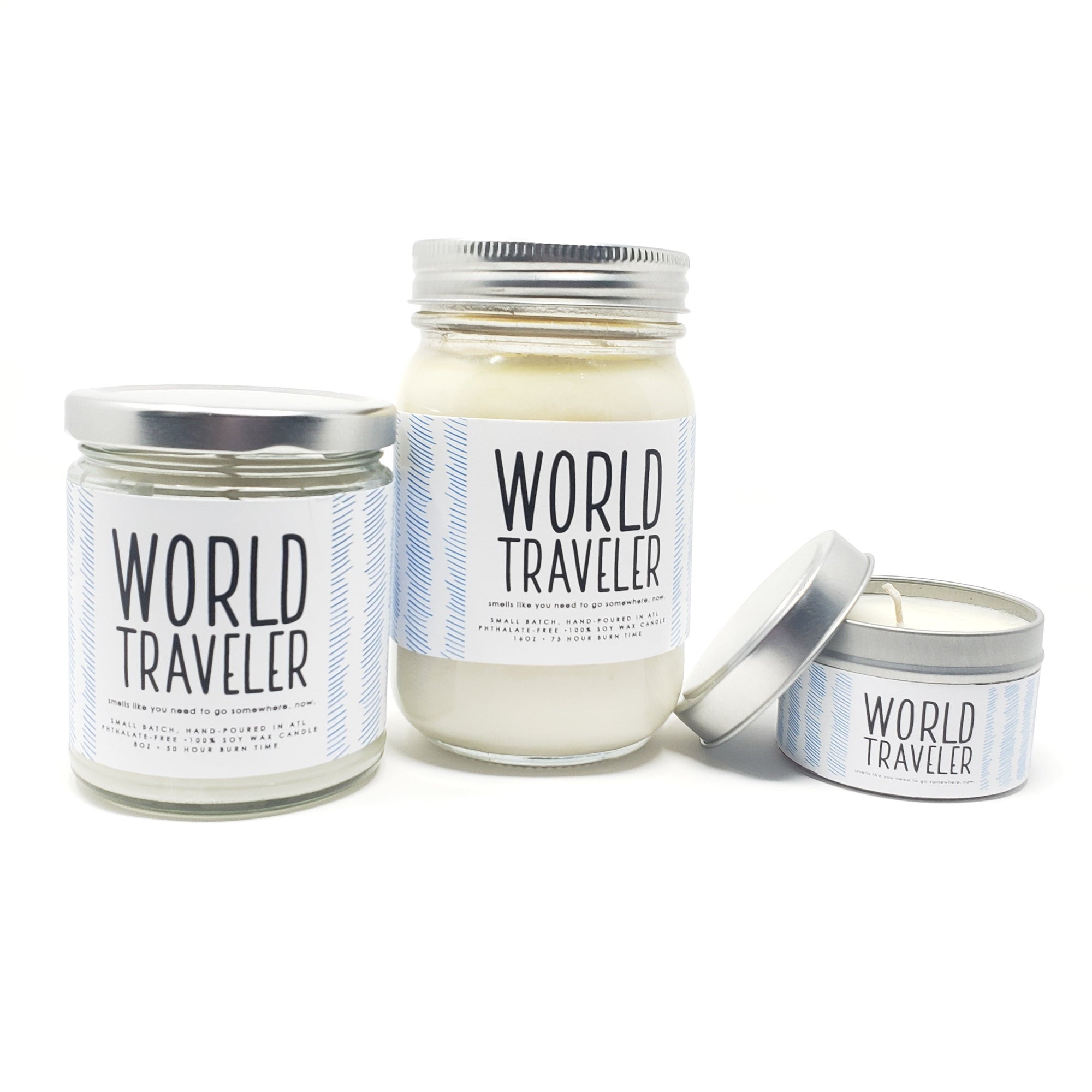 World Traveler Candle - 8oz