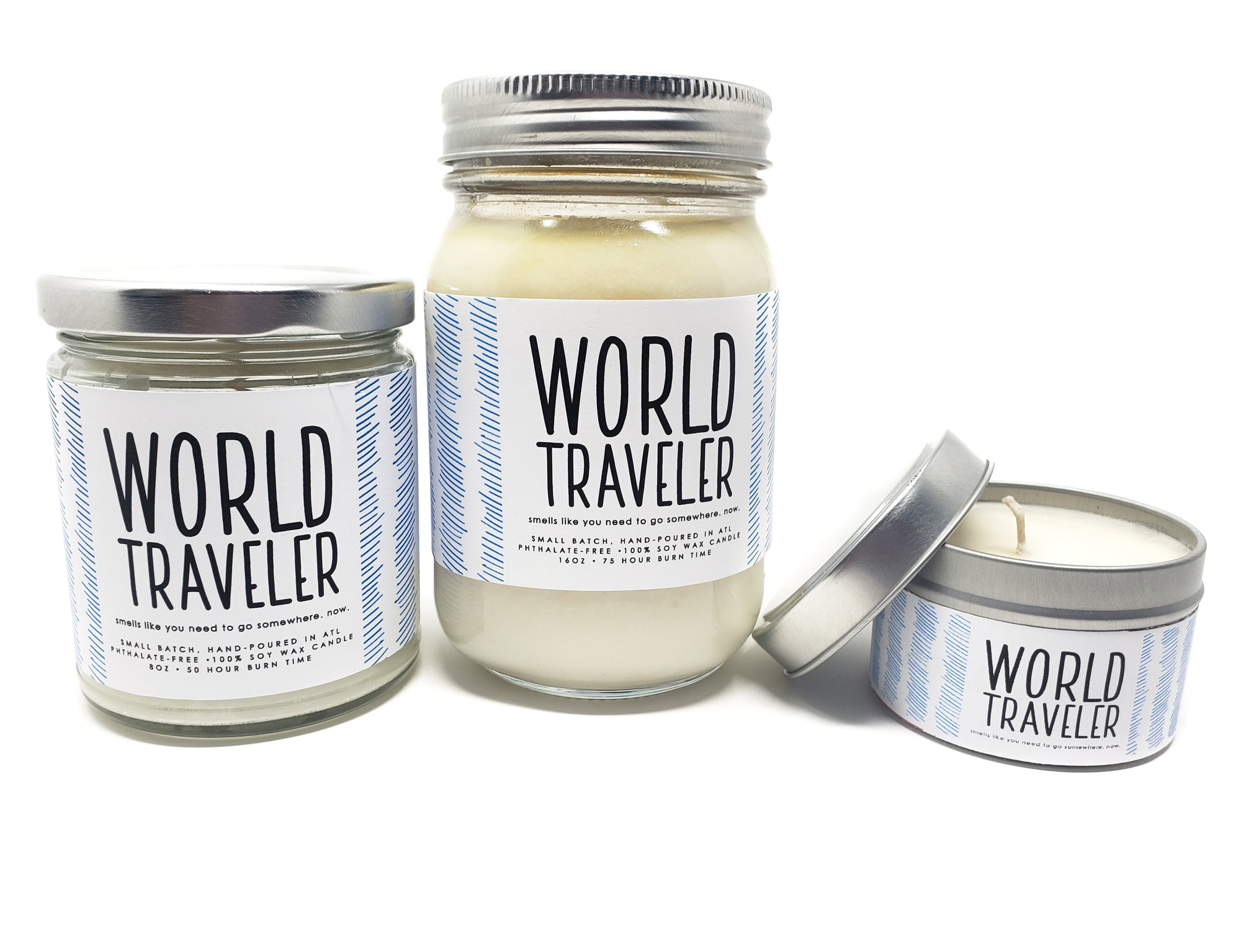 World Traveler Candle - 8oz