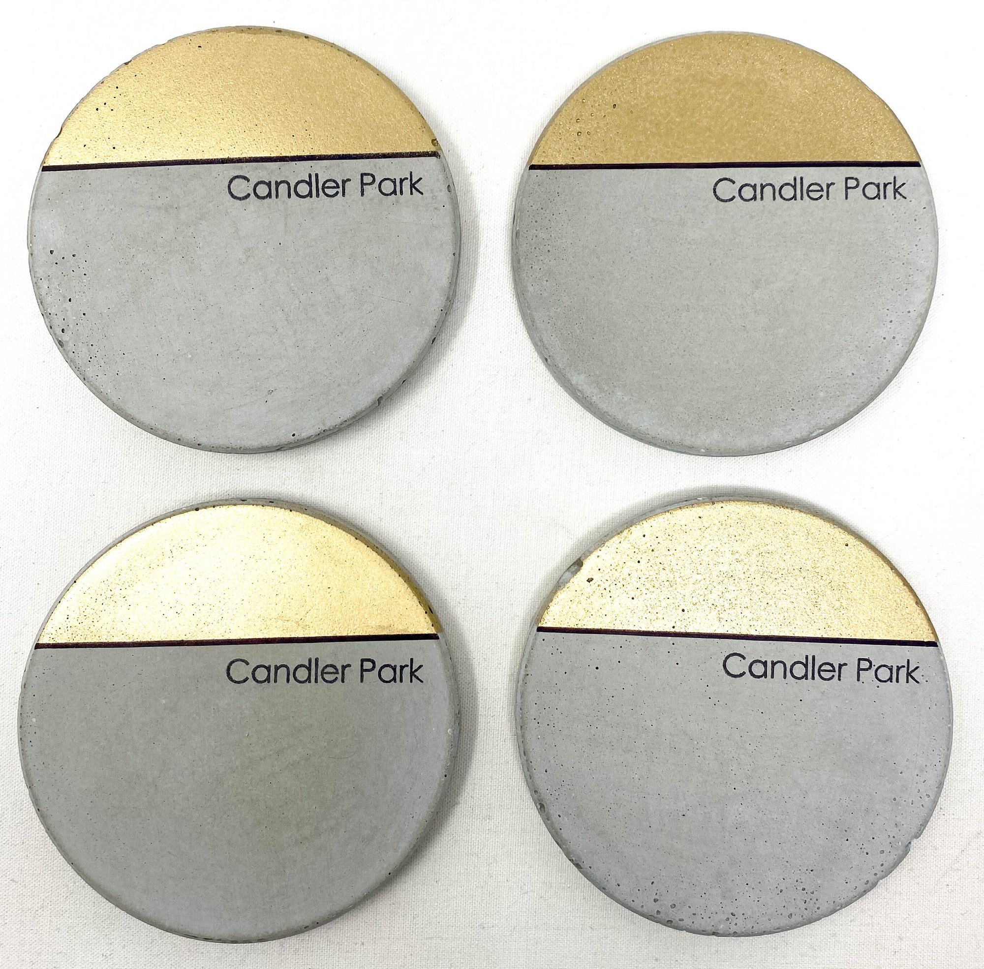 ATL Neighborhood Concrete Coasters