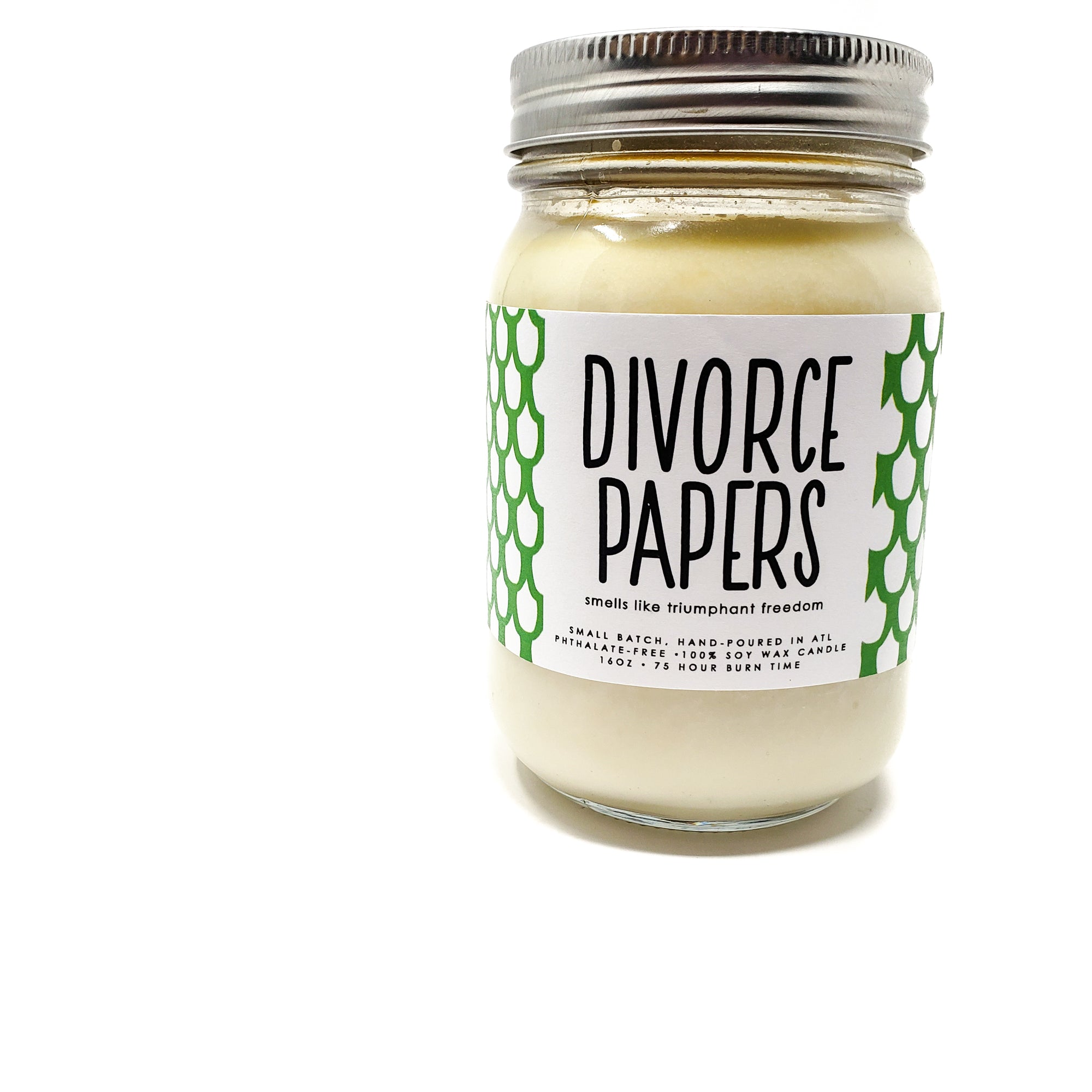Divorce Papers Candle - 8oz