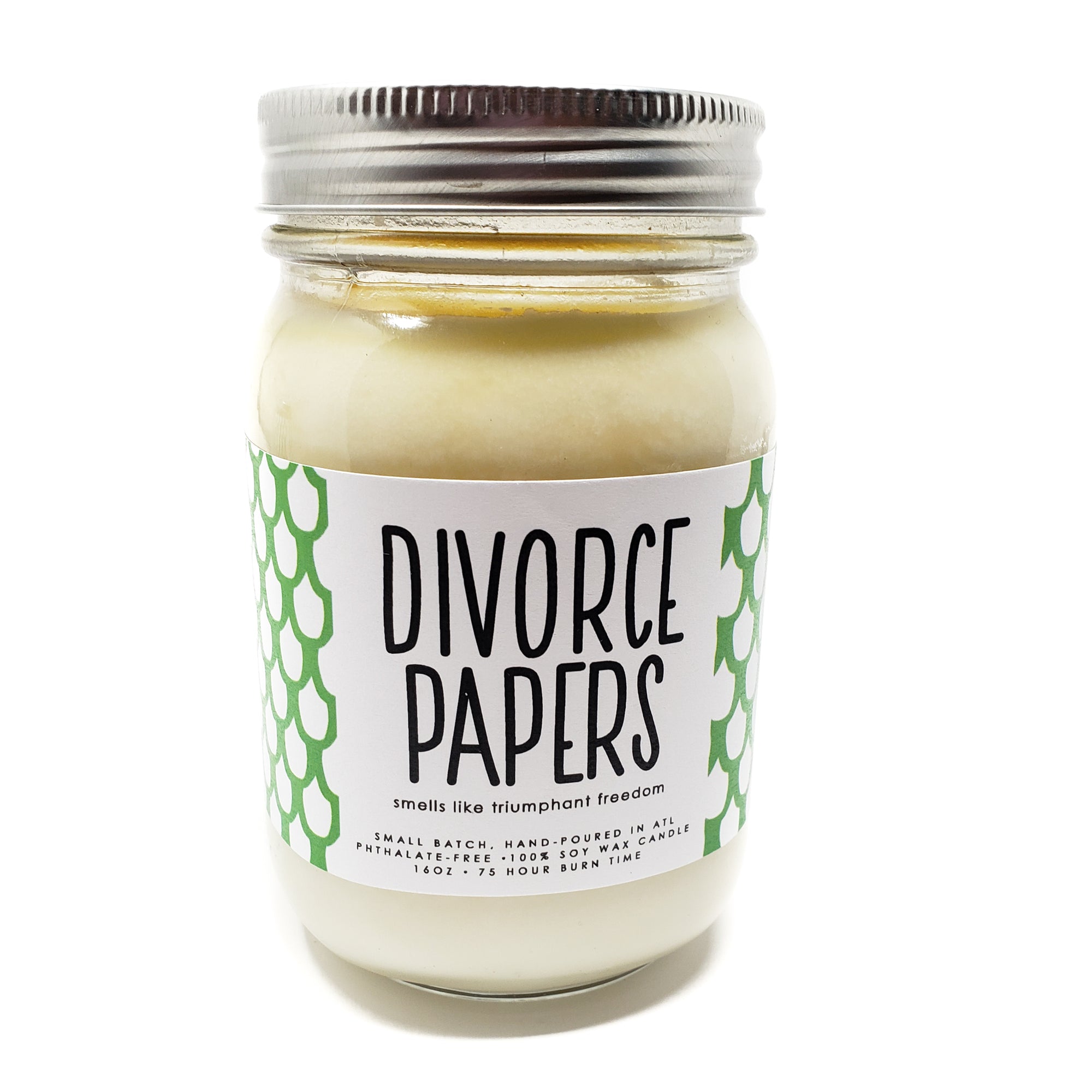 Divorce Papers Candle - 8oz