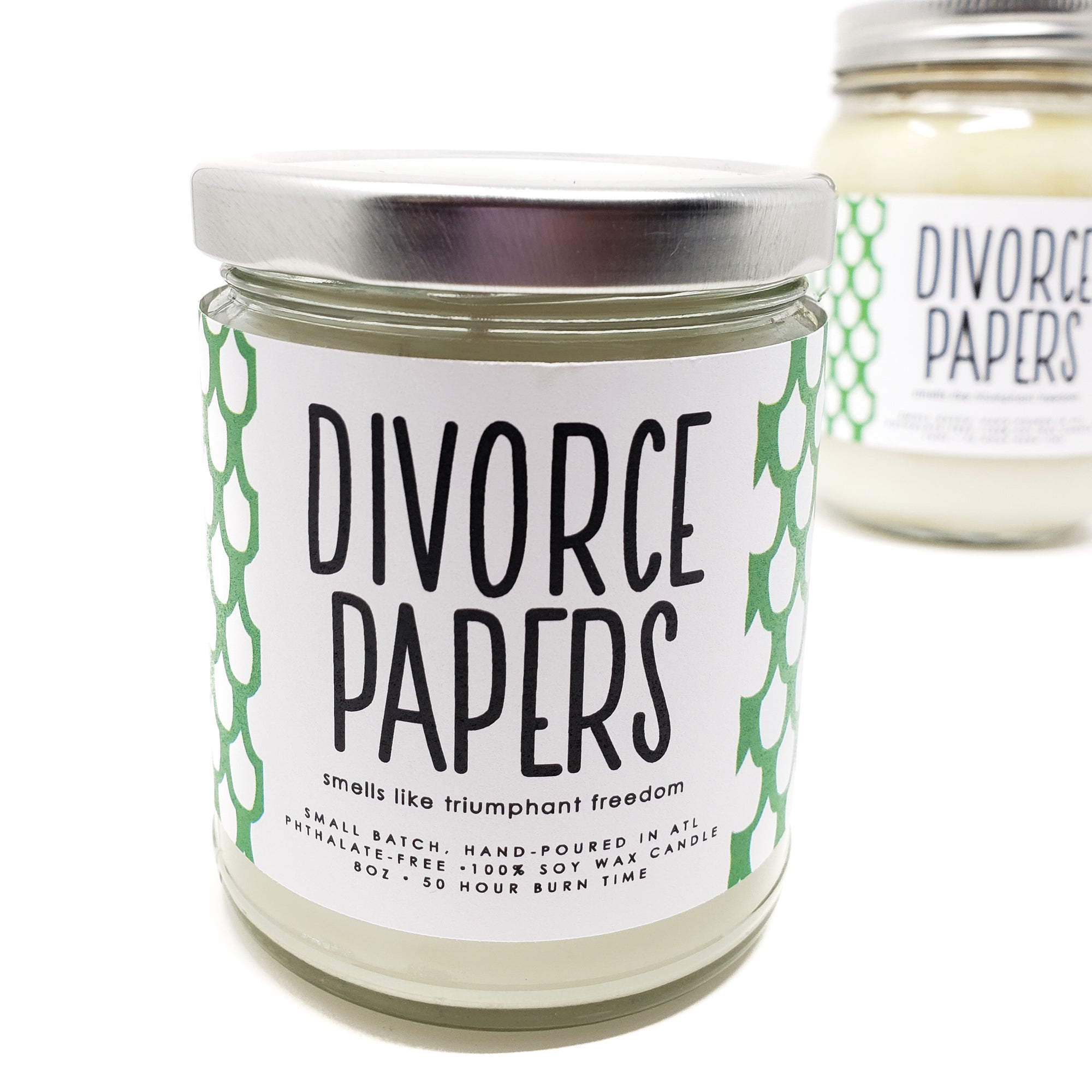 Divorce Papers Candle - 8oz
