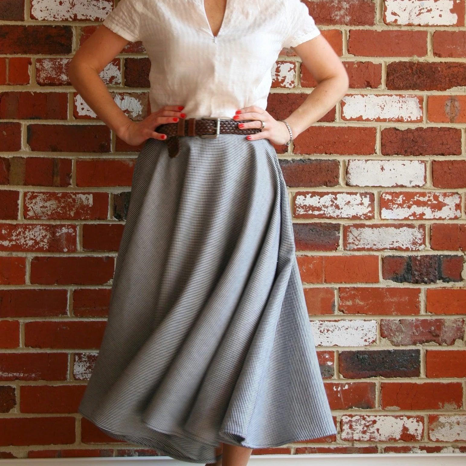 Sewing 102: Simple Circle Skirt