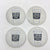 "I Love You More Than Coffee" Concrete Coasters