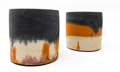 Concrete Cylinder Pot (Volcano Series)