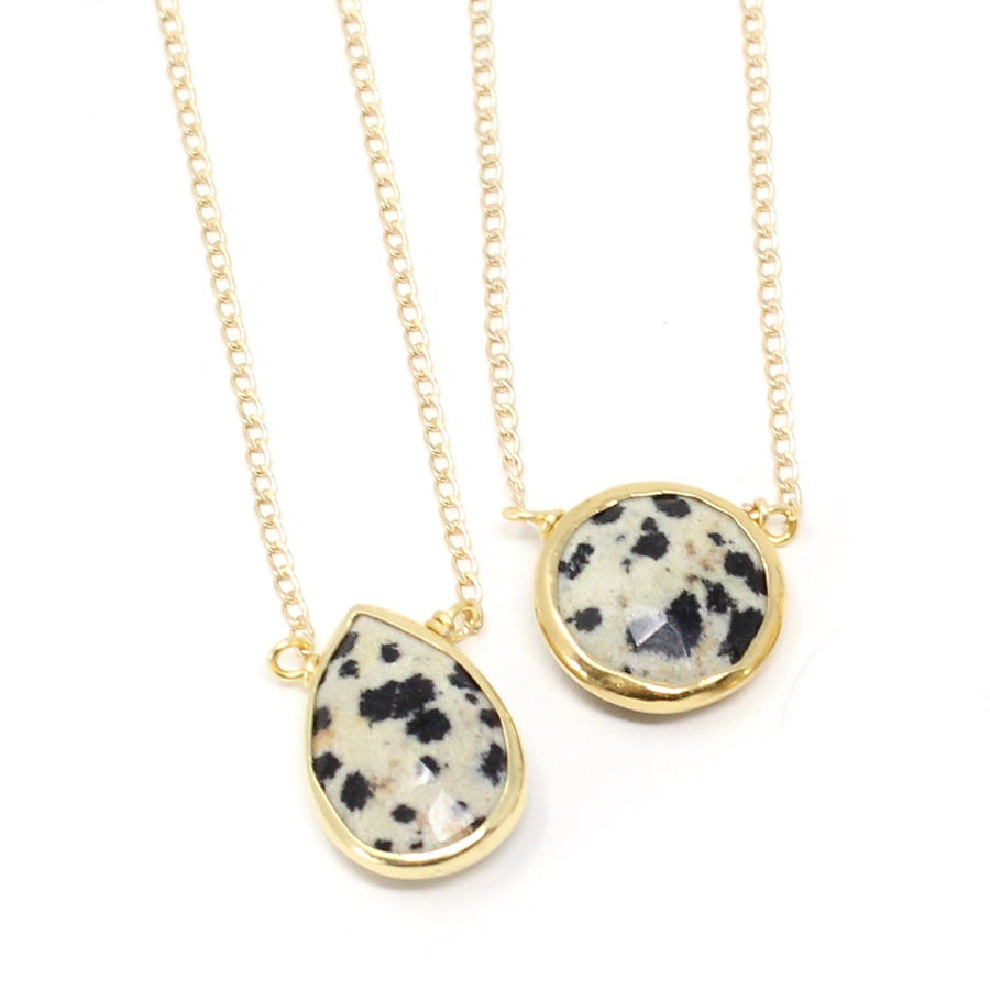 Dalmatian Necklace - Bezel