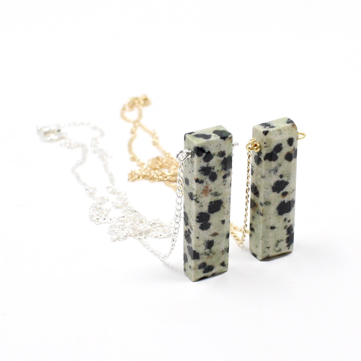 Dalmatian Necklace - Rectangle