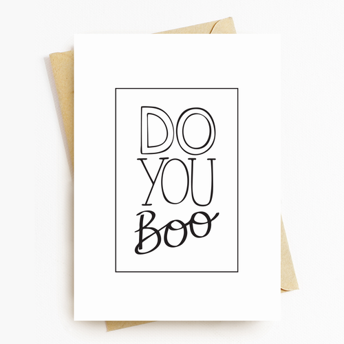 "Do You" Motivational Greeting Card