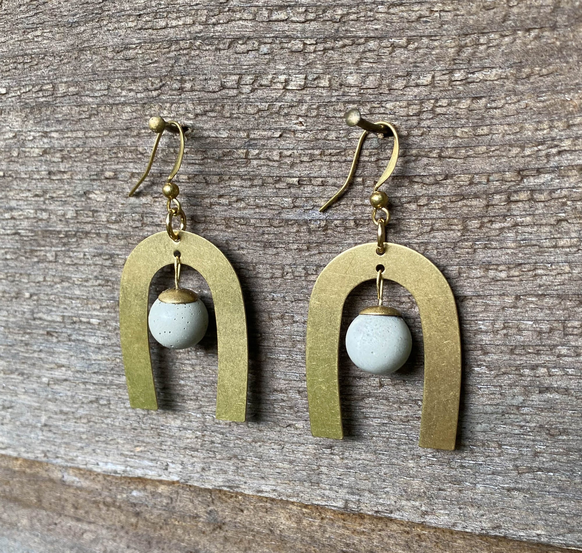 Concrete Modern Earrings III