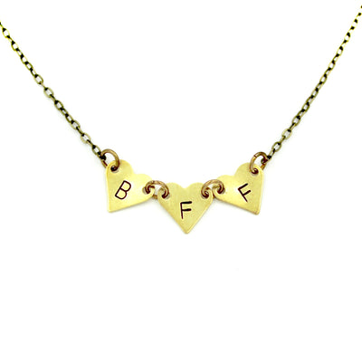 BFF Hearts Necklace