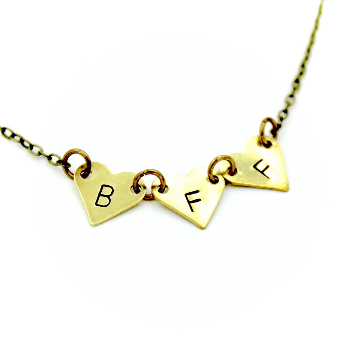 BFF Hearts Necklace