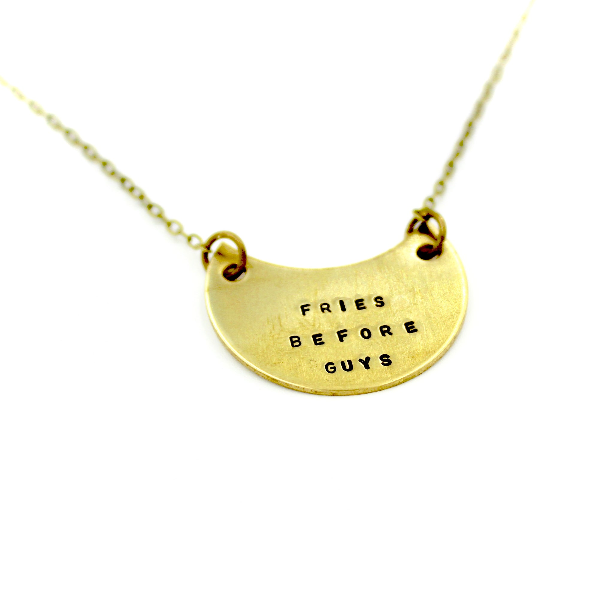 Fries Before Guys Necklace