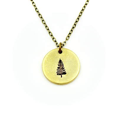 Pine Tree Necklace