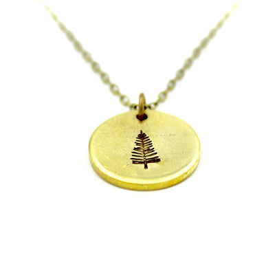 Pine Tree Necklace
