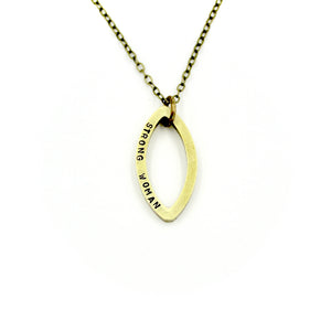Strong Woman Necklace