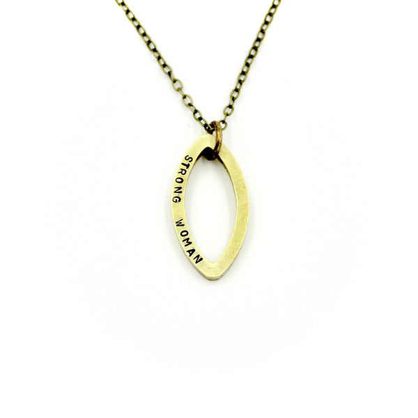 Strong Woman Necklace