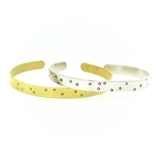 Cuff Bracelet - Rhombus