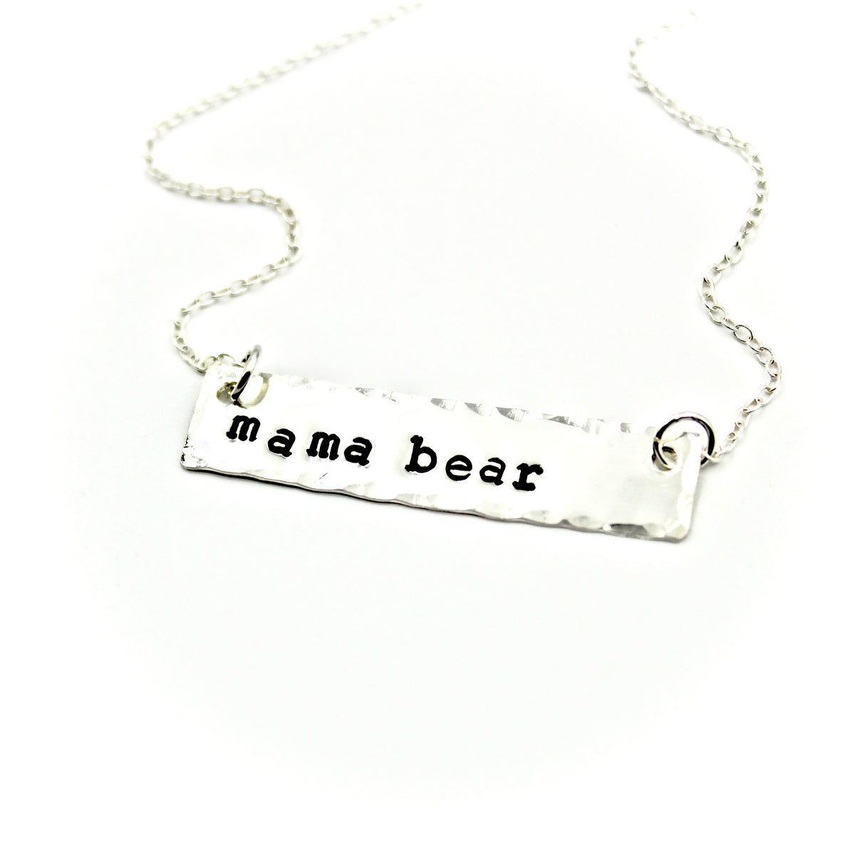 Mama Bear Bar Necklace