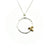 Bee Circle Necklace