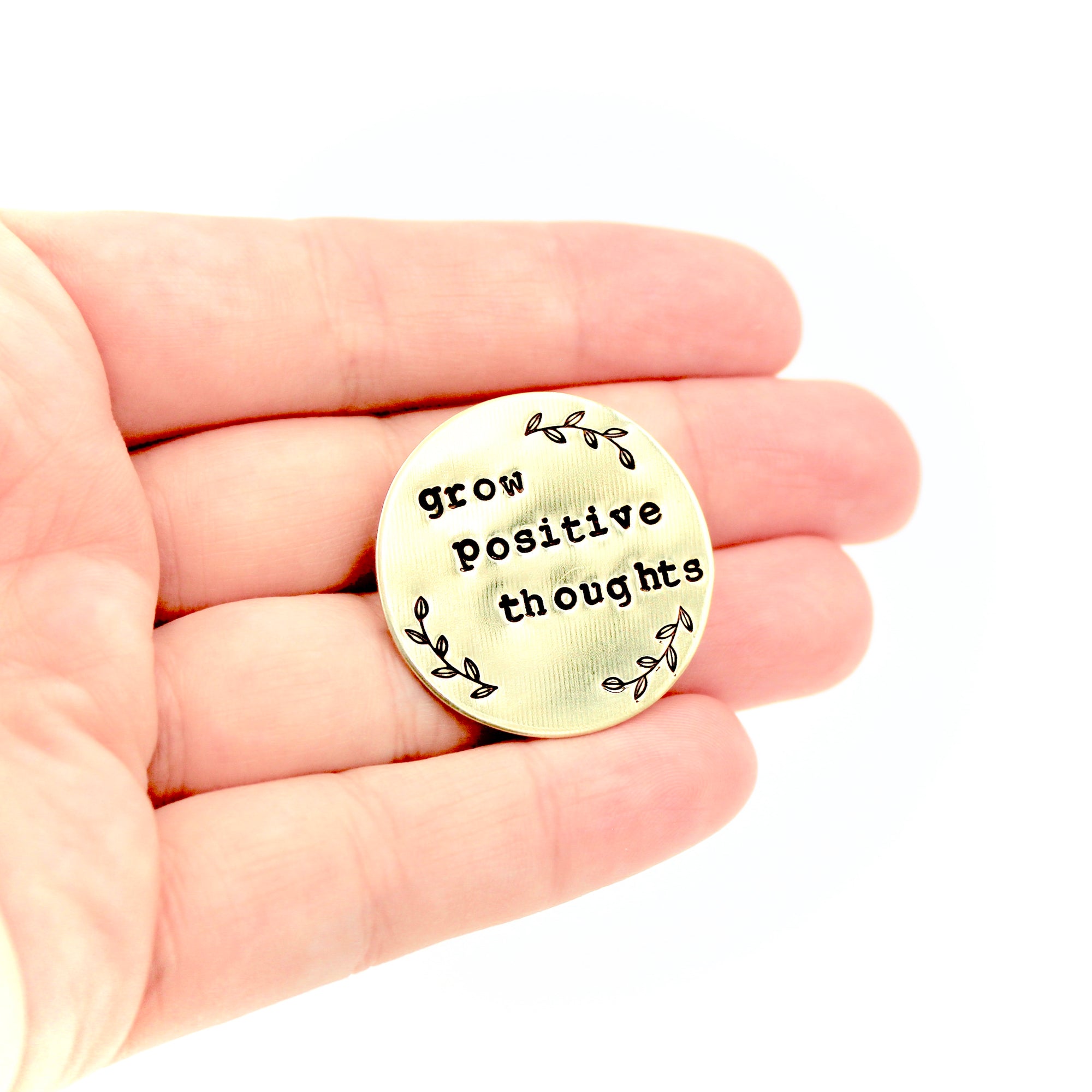 Grow Positive Thoughts Pin