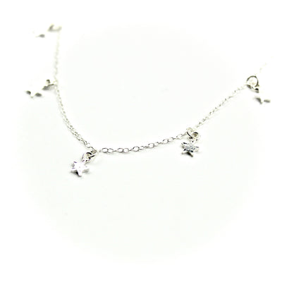 Sprinkle Necklace - Sterling Silver Star