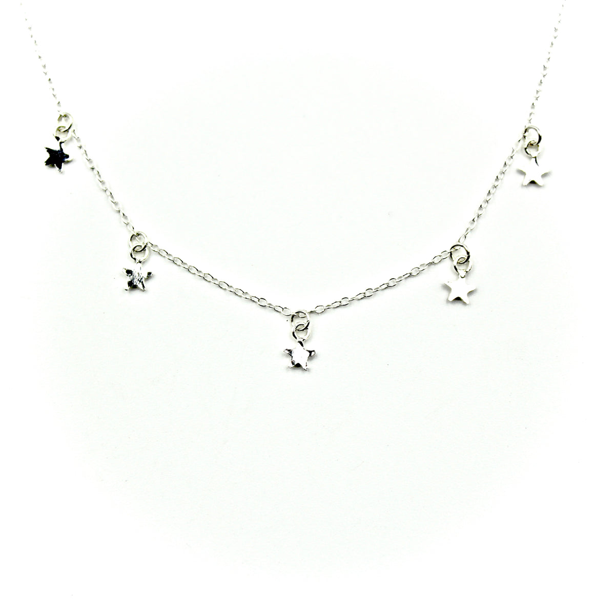 Sprinkle Necklace - Sterling Silver Star
