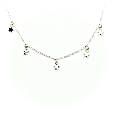 Sprinkle Necklace - Sterling Silver Star