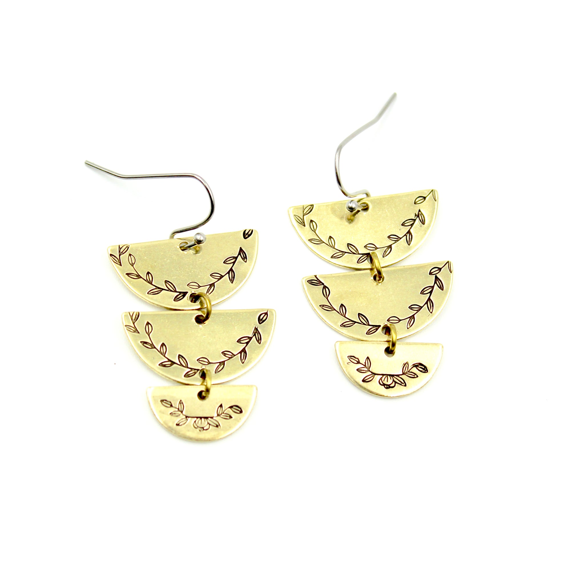 Tiered Vine Earrings