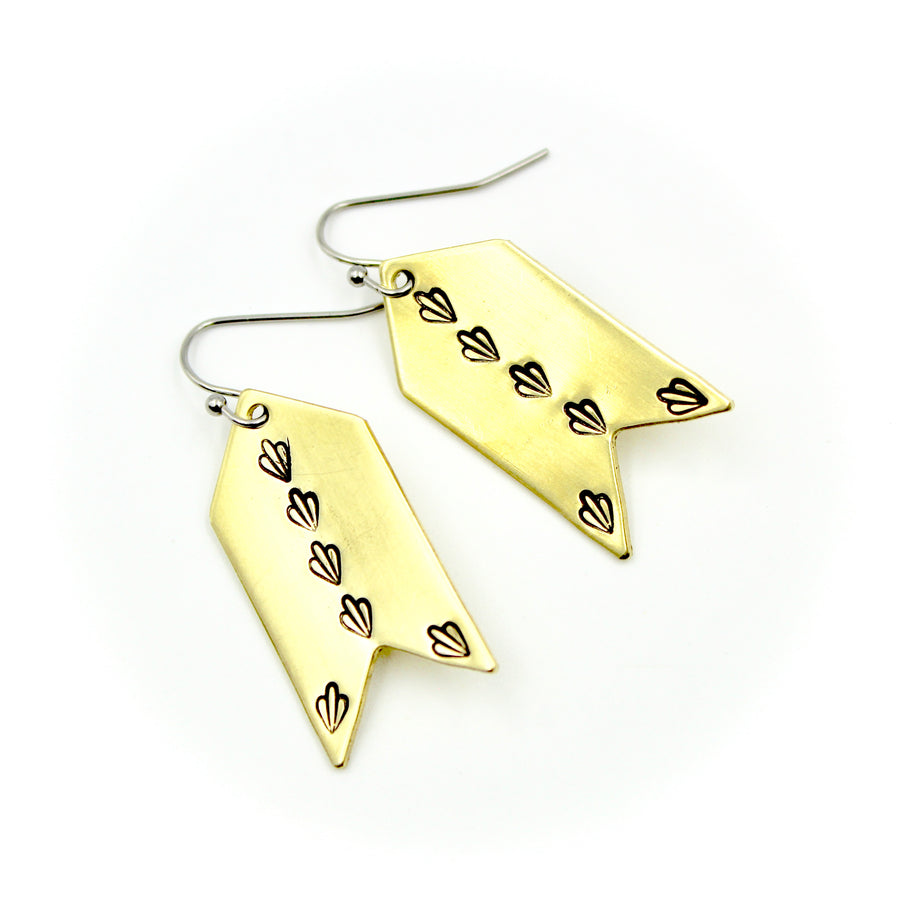 Arrow Dangly Earrings