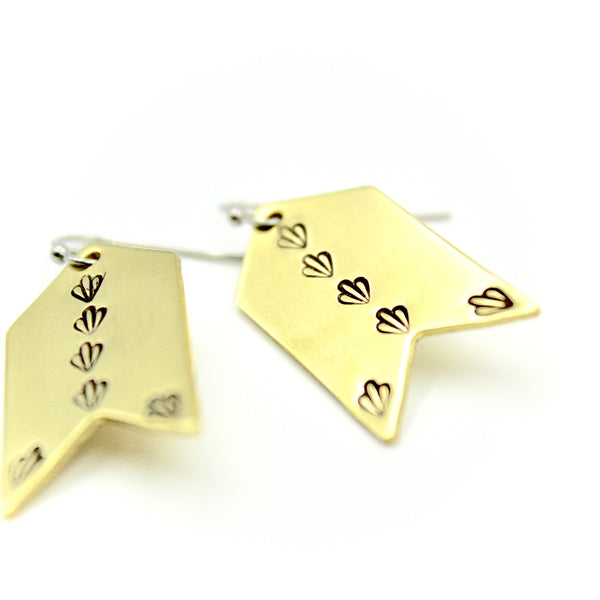 Arrow Dangly Earrings