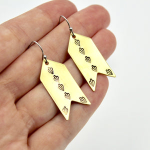 Arrow Dangly Earrings