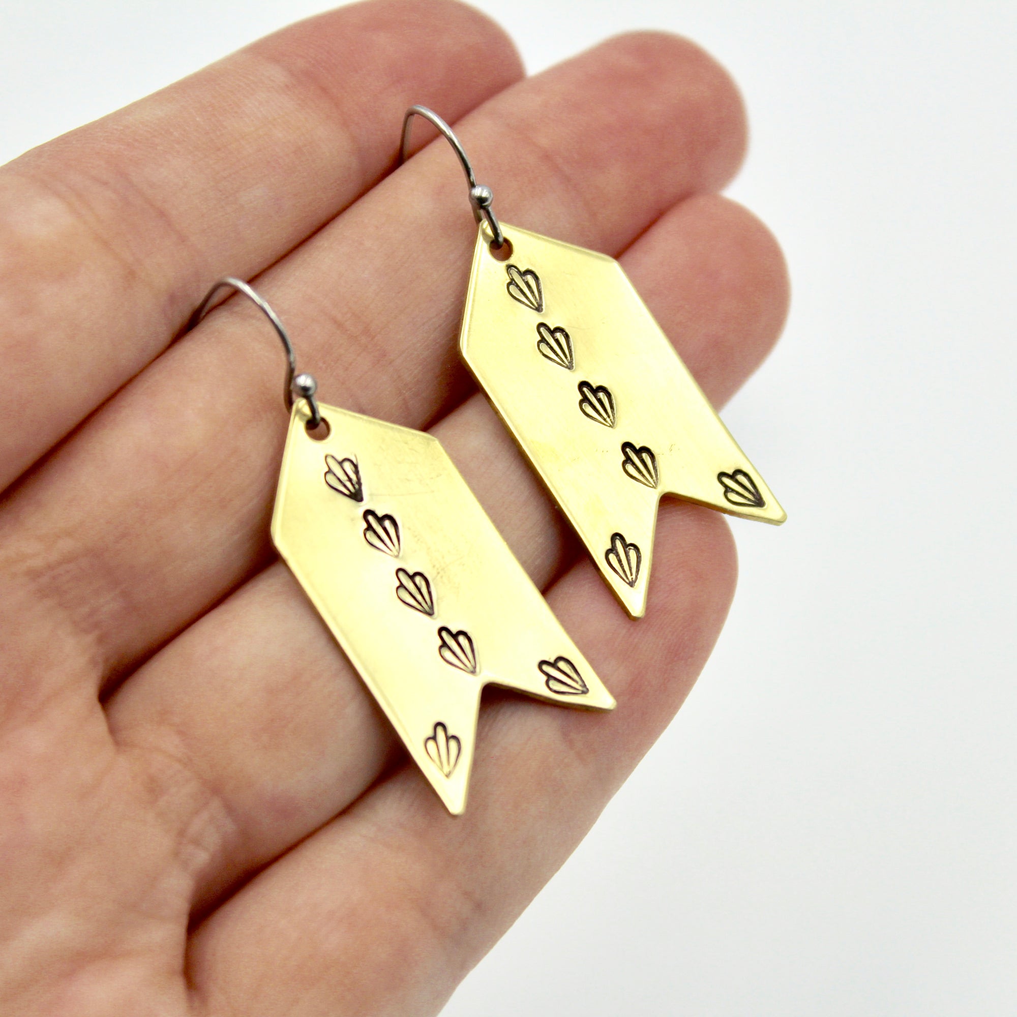 Arrow Dangly Earrings