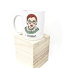 RBG I dissent ceramic mug