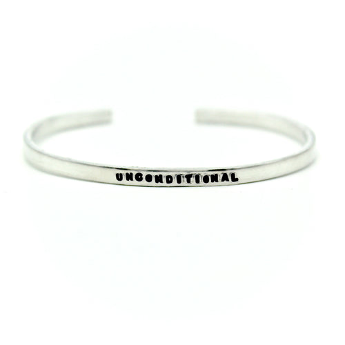 Cuff Bracelet - 'Unconditional'