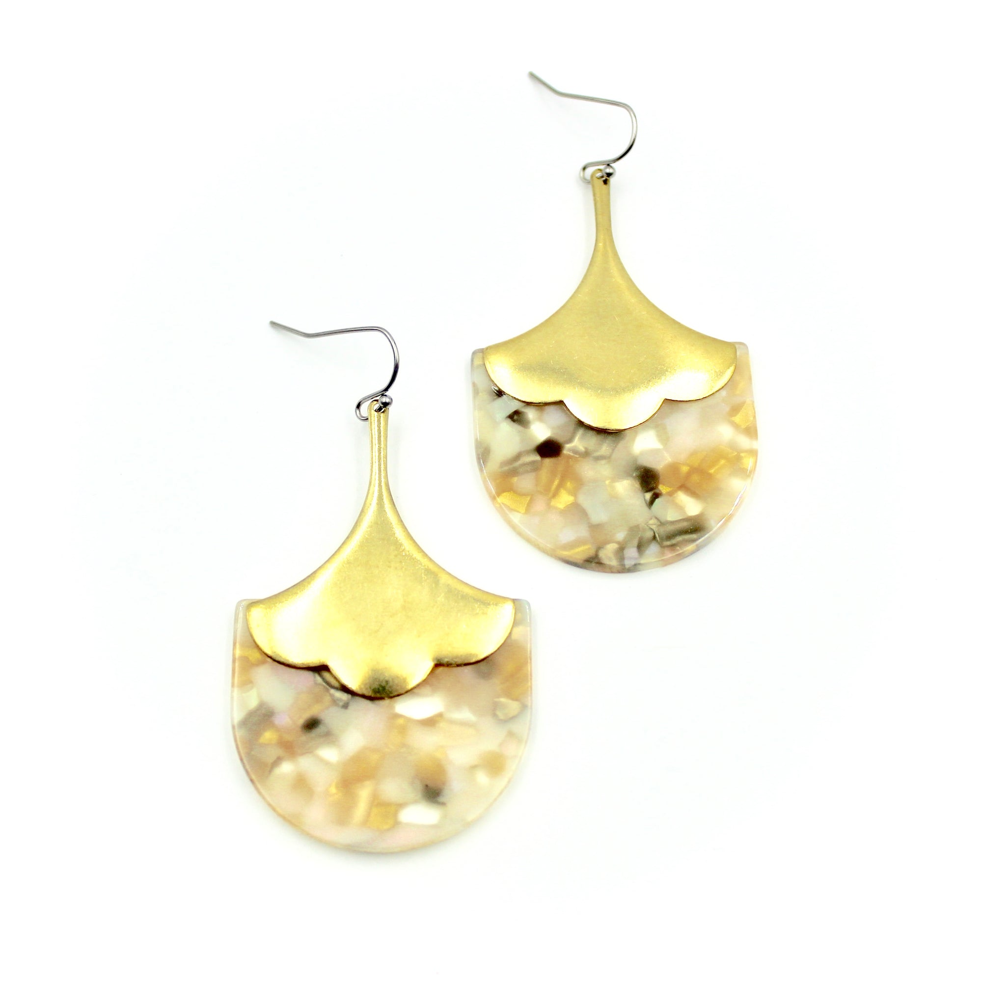Petal Drop Earrings
