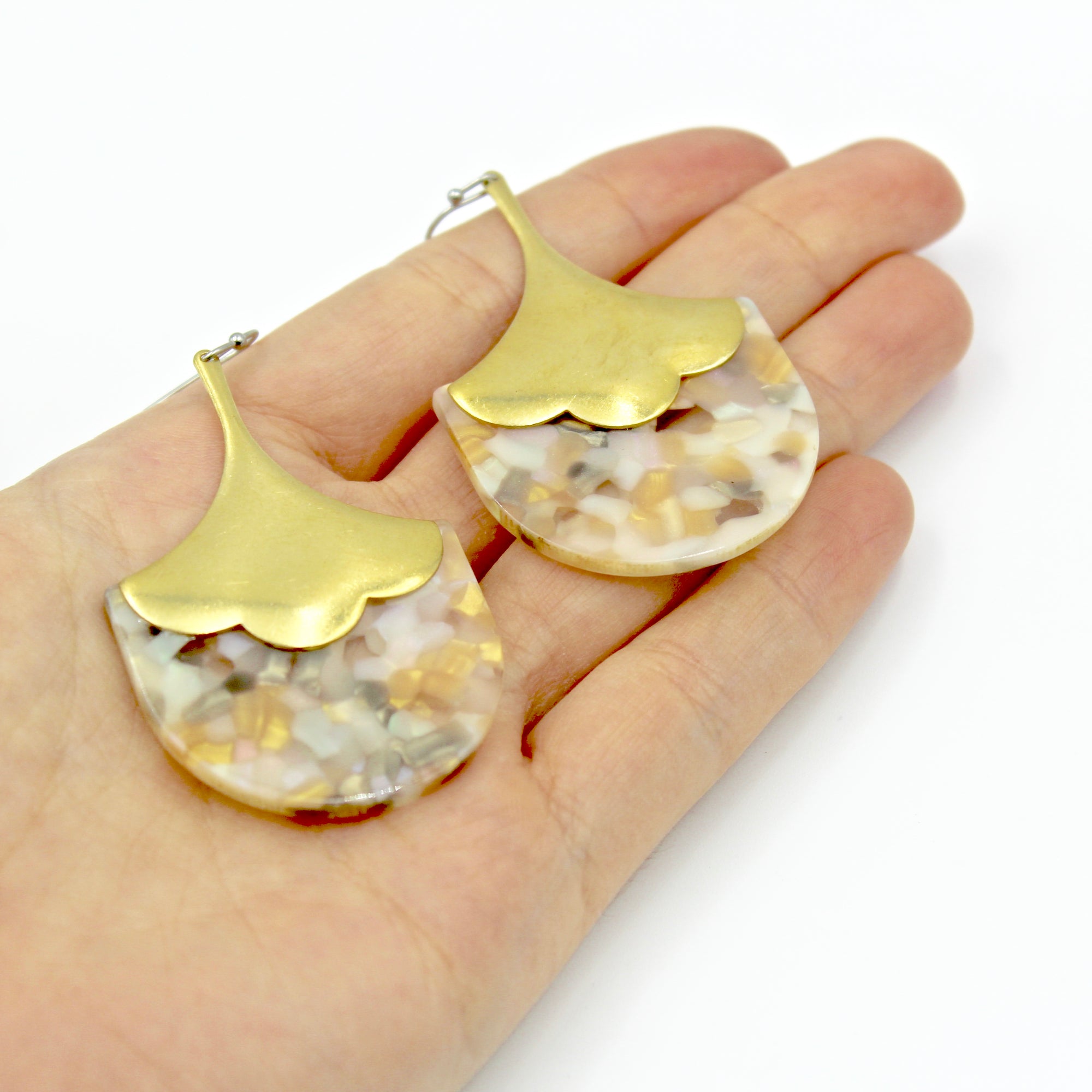 Petal Drop Earrings