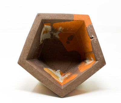Concrete Geometric Pot (Desert Series)