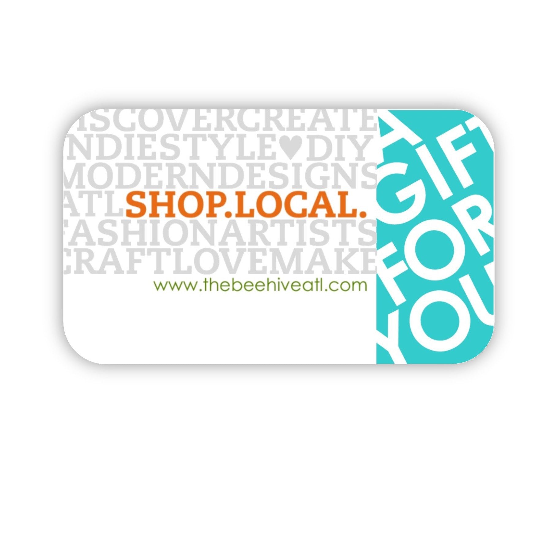the beehive Gift Card (physical - online only)