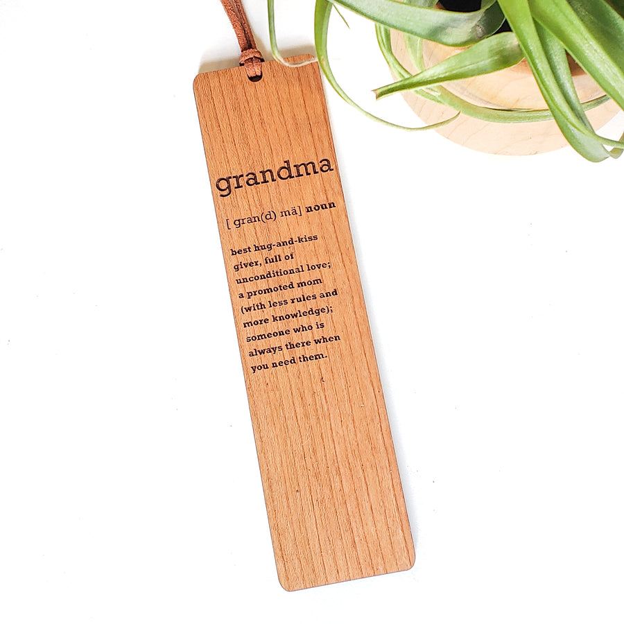 Bookmark - Definition of a Grandma