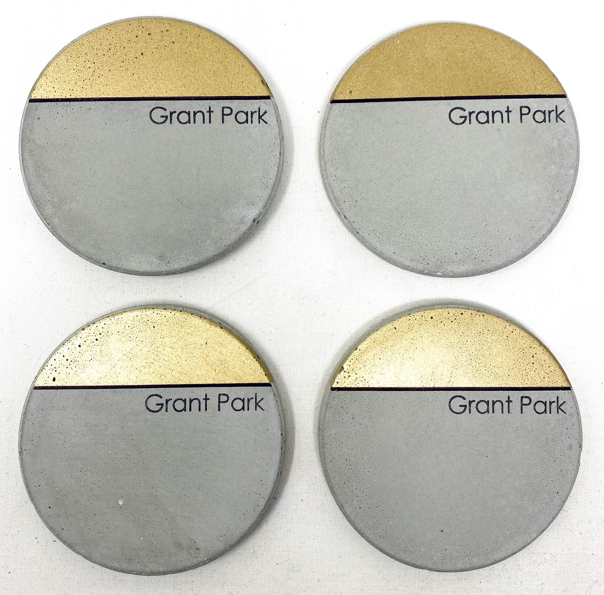 ATL Neighborhood Concrete Coasters