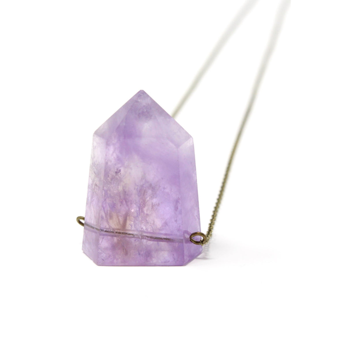 Hive Necklace - XL Amethyst