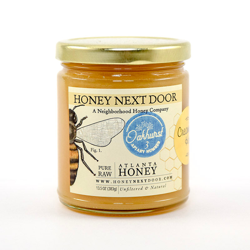 Pure Raw Atlanta Creamed Honey