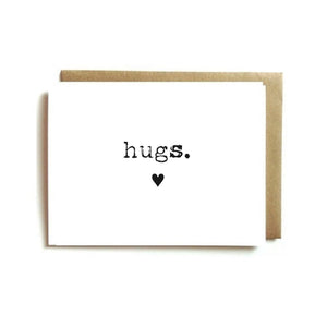 Card - hugs
