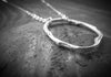 Silver Twig Eternity Necklace