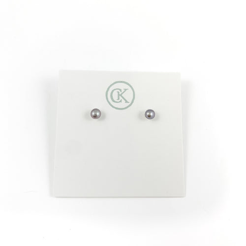 WHS Pearl Studs - xs peacock