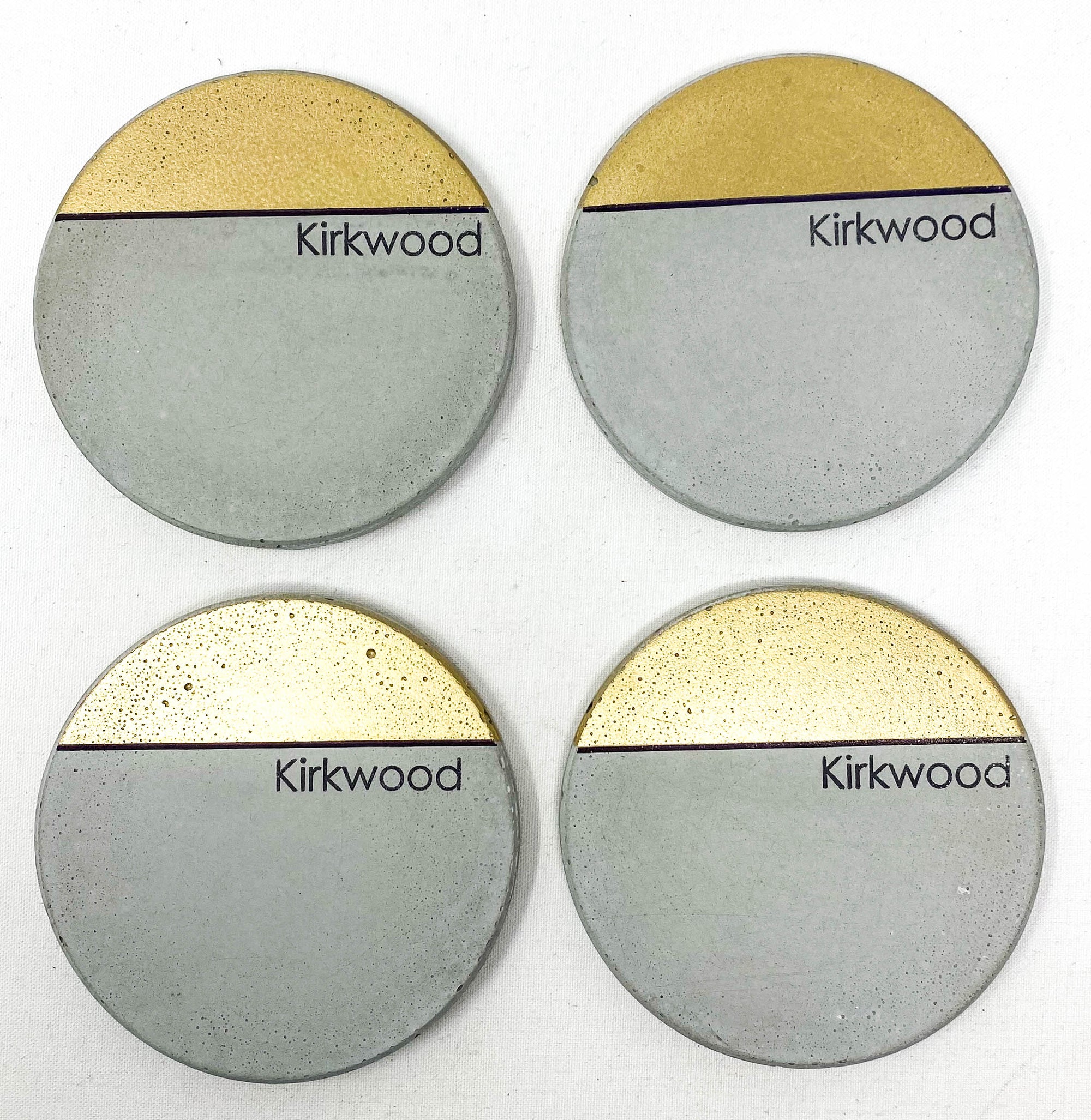 ATL Neighborhood Concrete Coasters