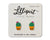 Kawaii Cactus Earrings - Pink Flowers