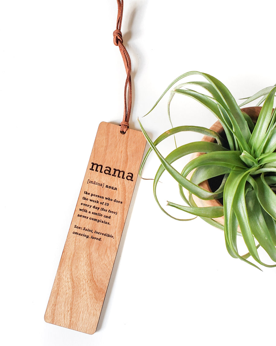 Bookmark - Definition of a Mama