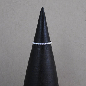 Mini Stacking Rings - Sterling Silver.